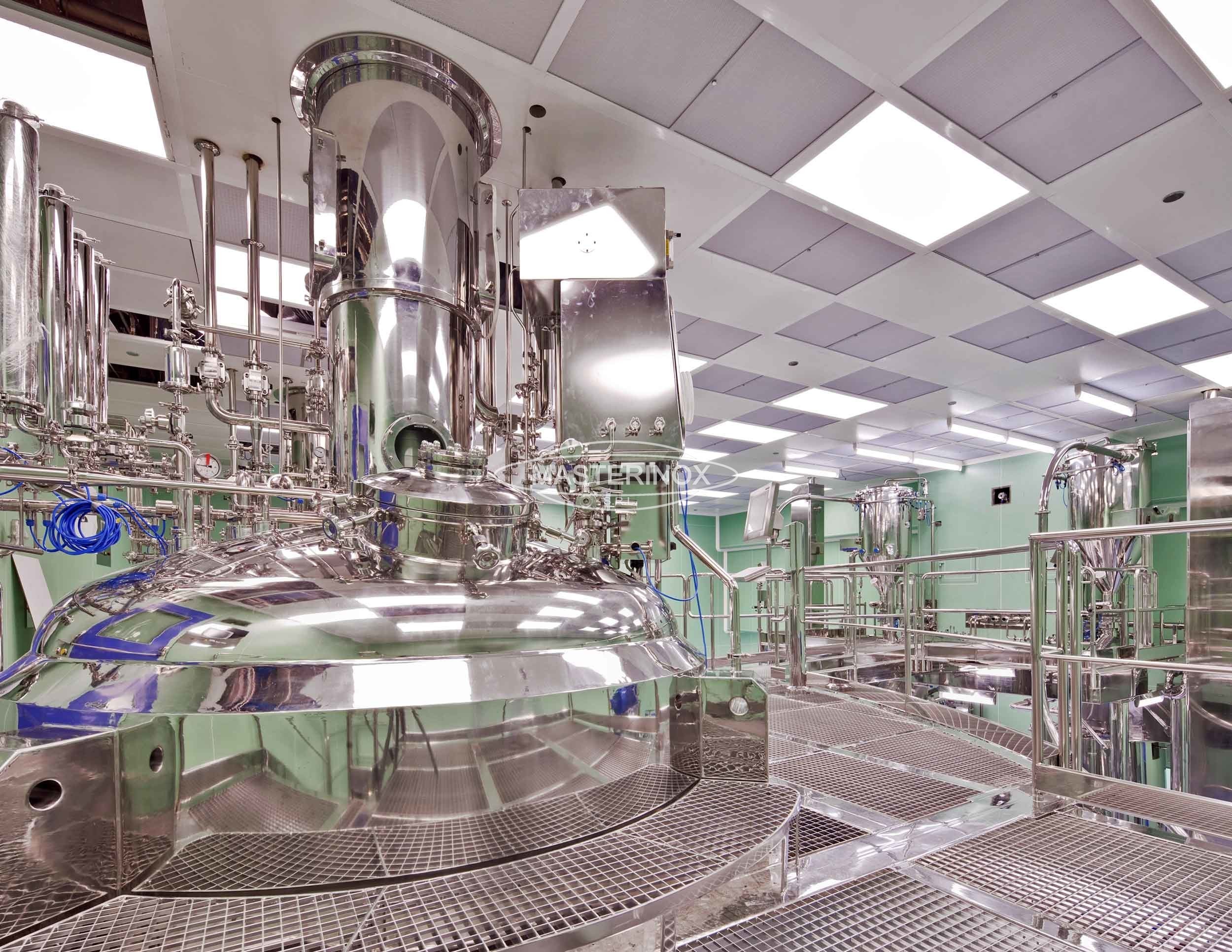 Turnkey Pharmaceutical Plants Turnkey plants with modular construction so that they can be assembled by the customer at his factory or directly built up on-site.