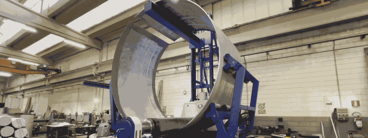 Calandra Masterinox Calandra per calandratura materiali